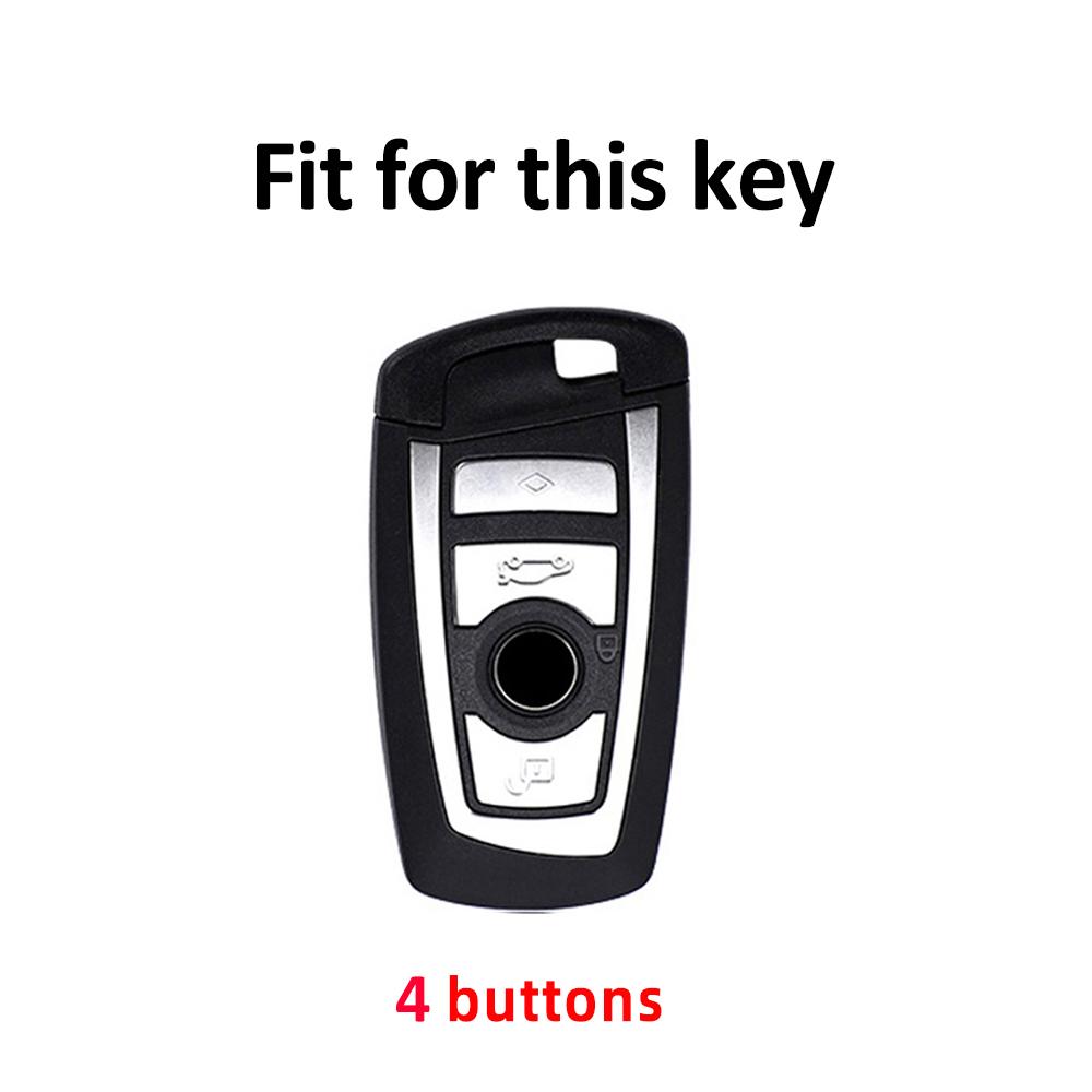 Pour BMW X1 X3 X4 X5 X6 F07 F01 F01 F25 F31 F10 F20 F30 F15 F16 Série 1 3 5 7 Coque de Télécommande de Voiture Sans Clé Housse