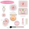 Mother Garden Pretend Play Makeup Pouch Set (Sweet Strawberry) - Wooden Makeup Set for Girls, Dresser Set, Children's Toy, Gift for Girls Ages 3 and U