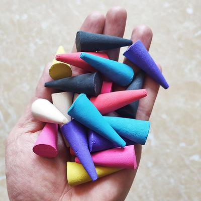 100g Plus Sandalwood Incense Cones 25 Minutes Per Pieces Tower Incense Lavender Jasmine Fresh Air Scents for Home