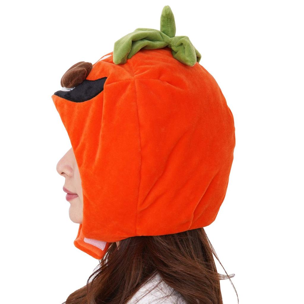 SAZAC FORTNITE Tomato Head Kigurumi Cap, Orange