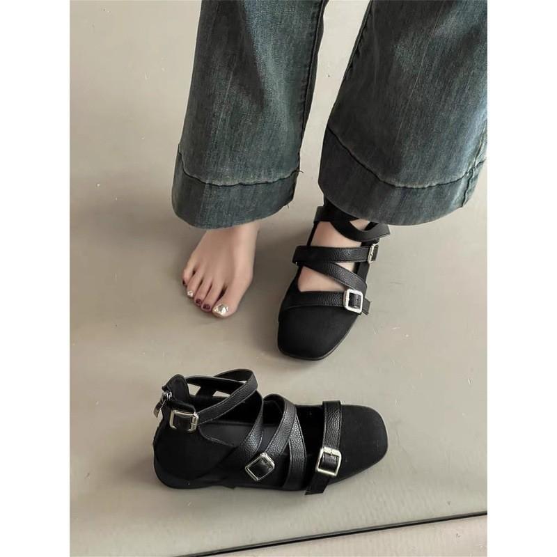 Inner height increase French Mary Jane shoes 2025 new beautiful skirt temperament ballet single shoes evening shoes