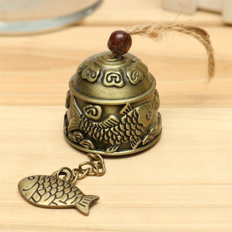 Retro tvar ryb Liparské zvonky Fengshui Bell Kreativita zvonek zahradní doplňky
