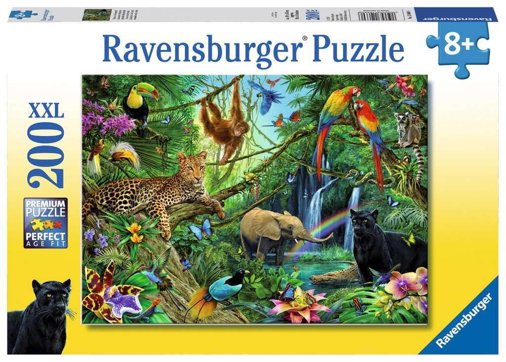 

Ravensburger Jigsaw Puzzle 200 Piece Jungle Animals 12660 6