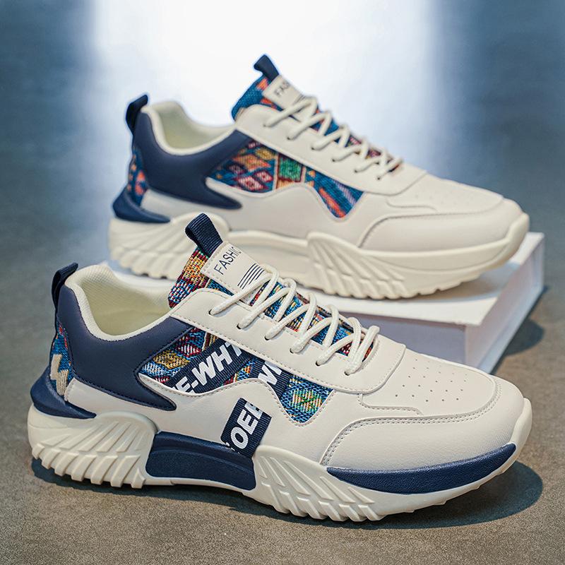 New Summer Breathable Men's Casual Sports Shoes Versatile and Trendy Student Running Shoes Men's Single Shoes
