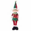 Standing Cloth Elf Figure  Fabric Doll For Christmas Party Table Decor Home Mantel Cozy Holiday Gift For Kids Couples