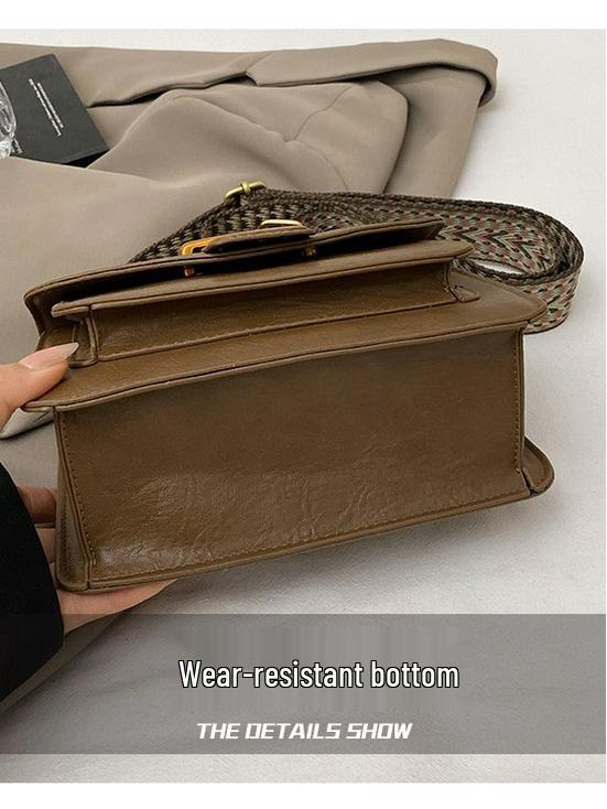 Trendy Women's Crossbody Bag with Versatile Double/Single-Shoulder Strap