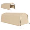 Garage Tent Carport Dim. 6.2L X 3.3W X 2.4H M Robust Galvanized Steel High-density PE 150 G/m² Waterproof anti-UV