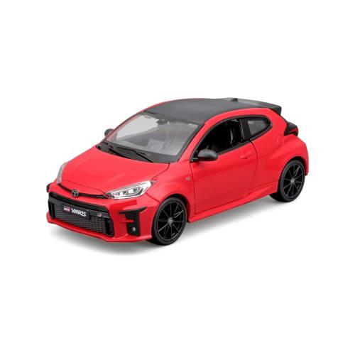 Maisto 1/24 Scale Toyota Yaris GR 2021 Red / Diecast Model Car, Finished Product, 32909 RD