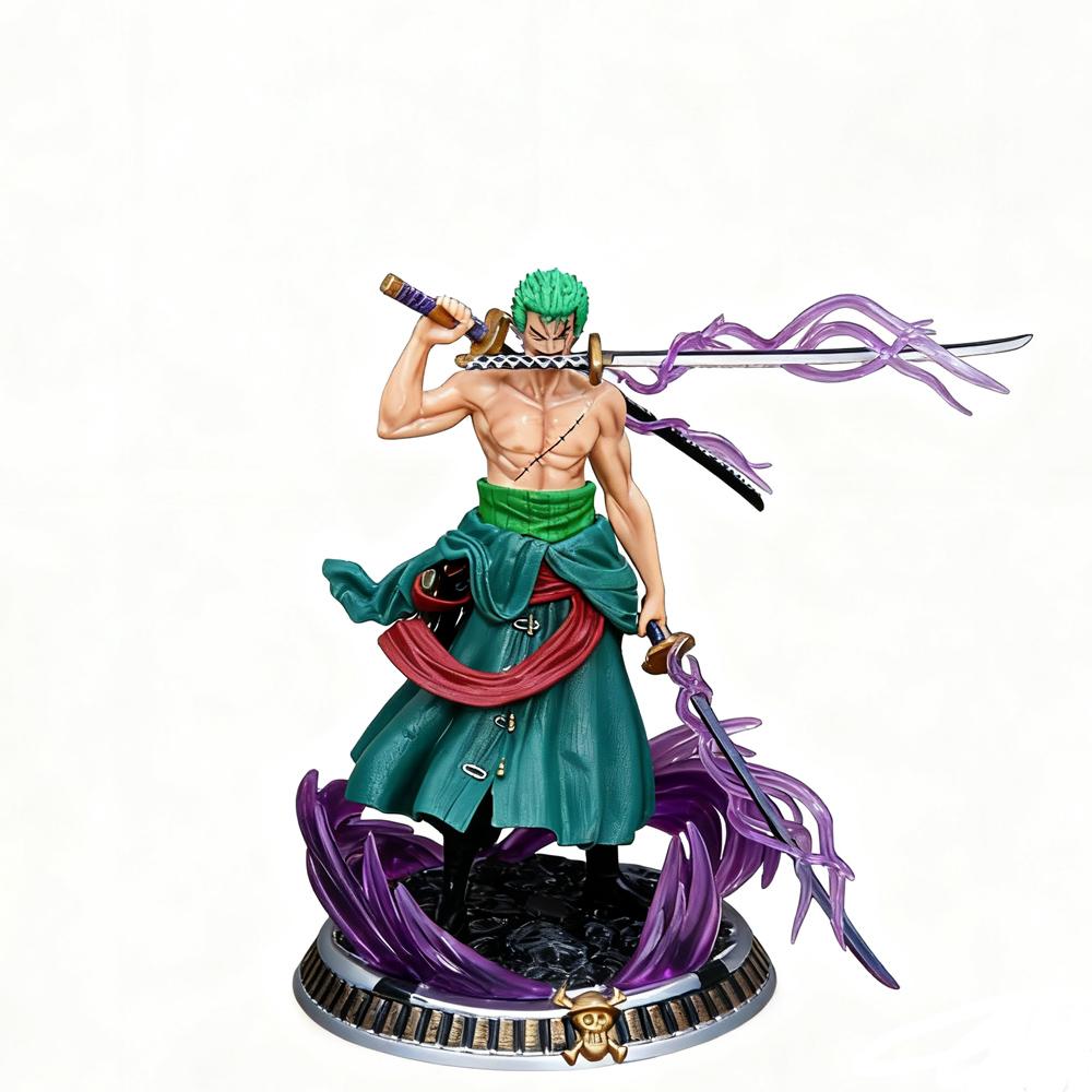 One Piece Roronoa Dream Zoro Anime Figur Sammlerfigur Modell Cartoon Kinder Jungen Spielzeug Geschenk Kinderspielzeug