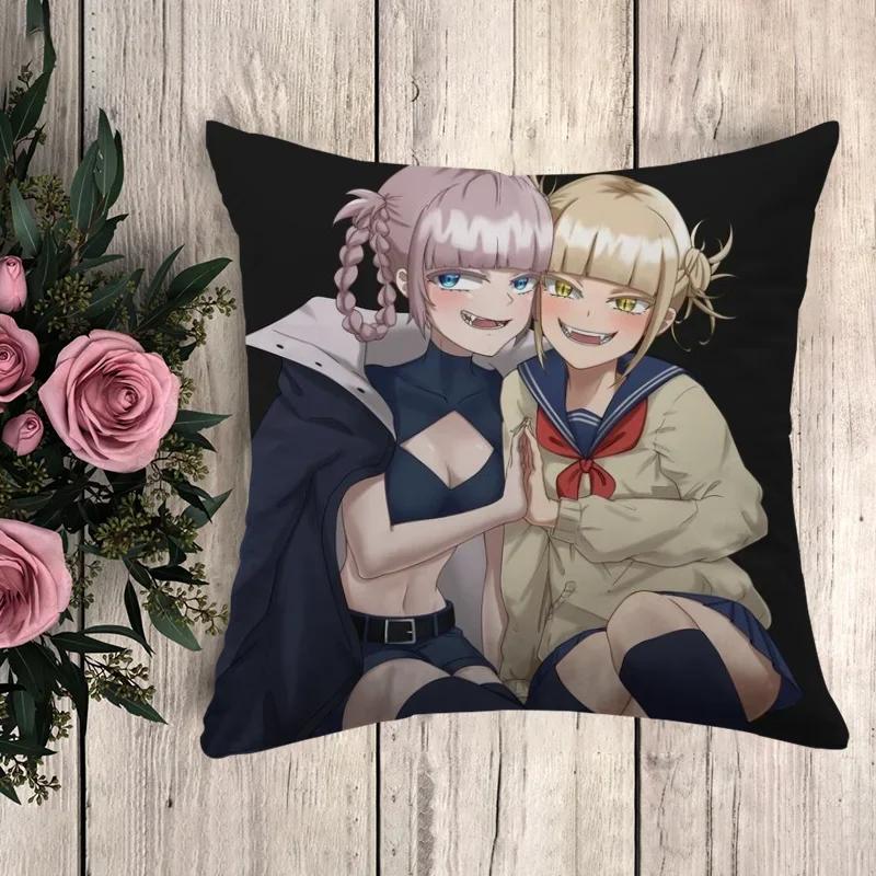 Anime Pillow Chainsaw Man Decorative Pillowcases  Sofa Cushions Cushion Cover  Pilow Cases Throw Pillows Fall Decor