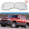 Kapı Kanadı Dikiz Aynası Camı Yan Ayna Lensi Isıtmalı Cam Chevy Chevrolet Avalanche Silverado Suburban Tahoe 1500 3500 İçin