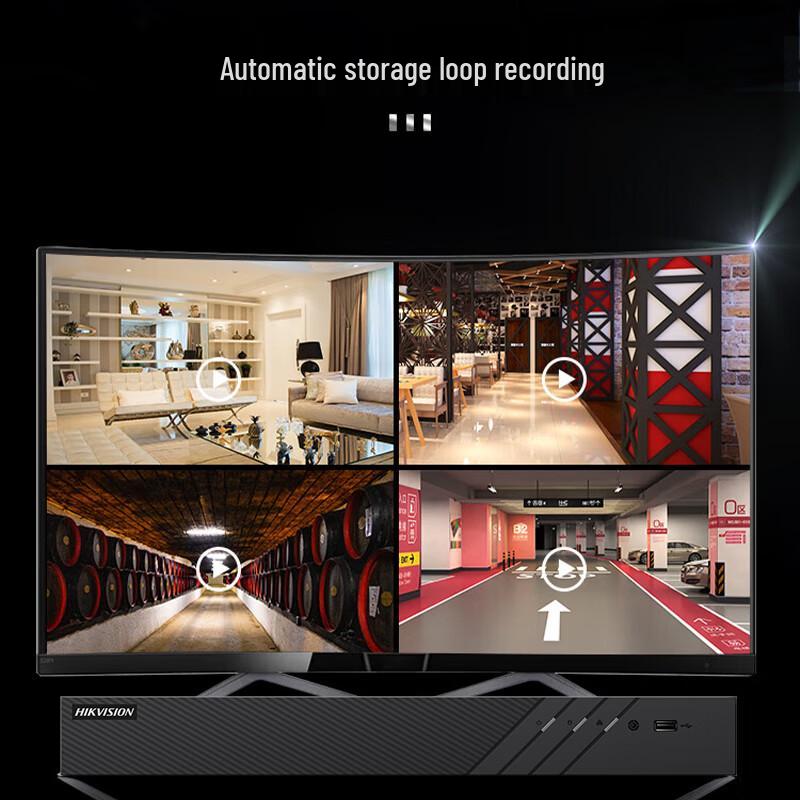 Hikvision Smart Q Series 16-Channel 2-Bay 4K PoE NVR