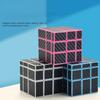 Lefang 3x3 Magic Cube Carbon Fiber Series Pyramid Mirror Skewb Speed Cube Puzzle Toys For Children