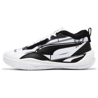 Playmaker Pro Courtside - Λευκά Μαύρα Unisex Αθλητικά Παπούτσια 378324-01