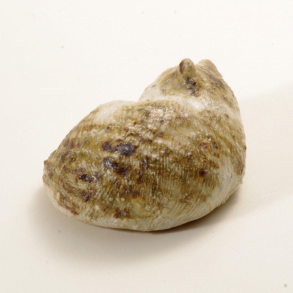 Shigaraki-Ware Hechimon-Keramik, Kosei-Ofen, Gute-Nacht-Katze, klein, 40-4075