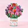 Felicitare cu flori Hârtie frumoasă multicoloră Ziua Mamei Floare Felicitare 3D pentru mamă