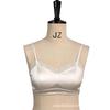 2026 Silk Satin Lace Wireless Lingerie Bra: Flattering Support for Larger Busts.