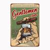 Whiskey Gentlemen Club Bar. Alcohol Premium Quality Poster Metal Plaques Tin Sign Home Decor Room Decoration Kitchen Wall Decor