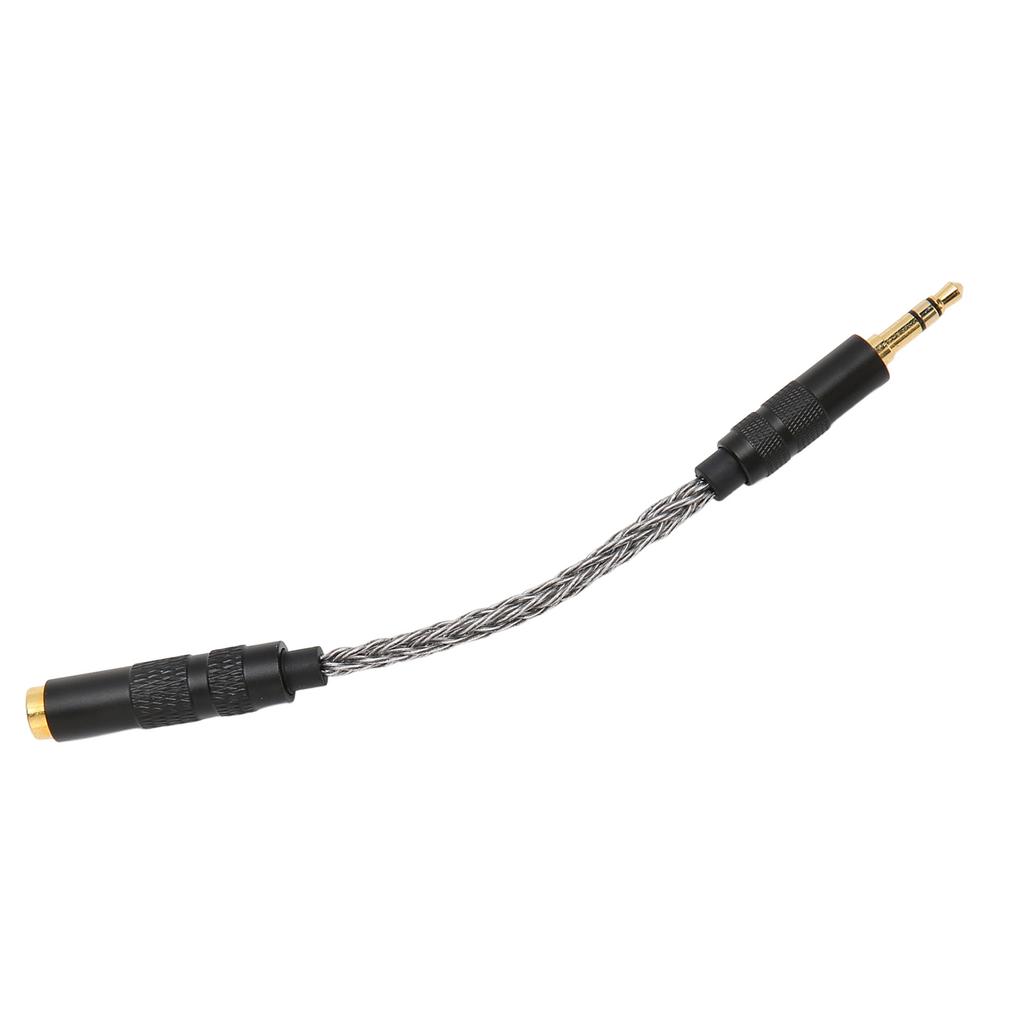 4.4mm Balanced Female to 3.5mm Stereo Male Adapter Cable Gold Plated Connectors Portable Headphone Convert Cable