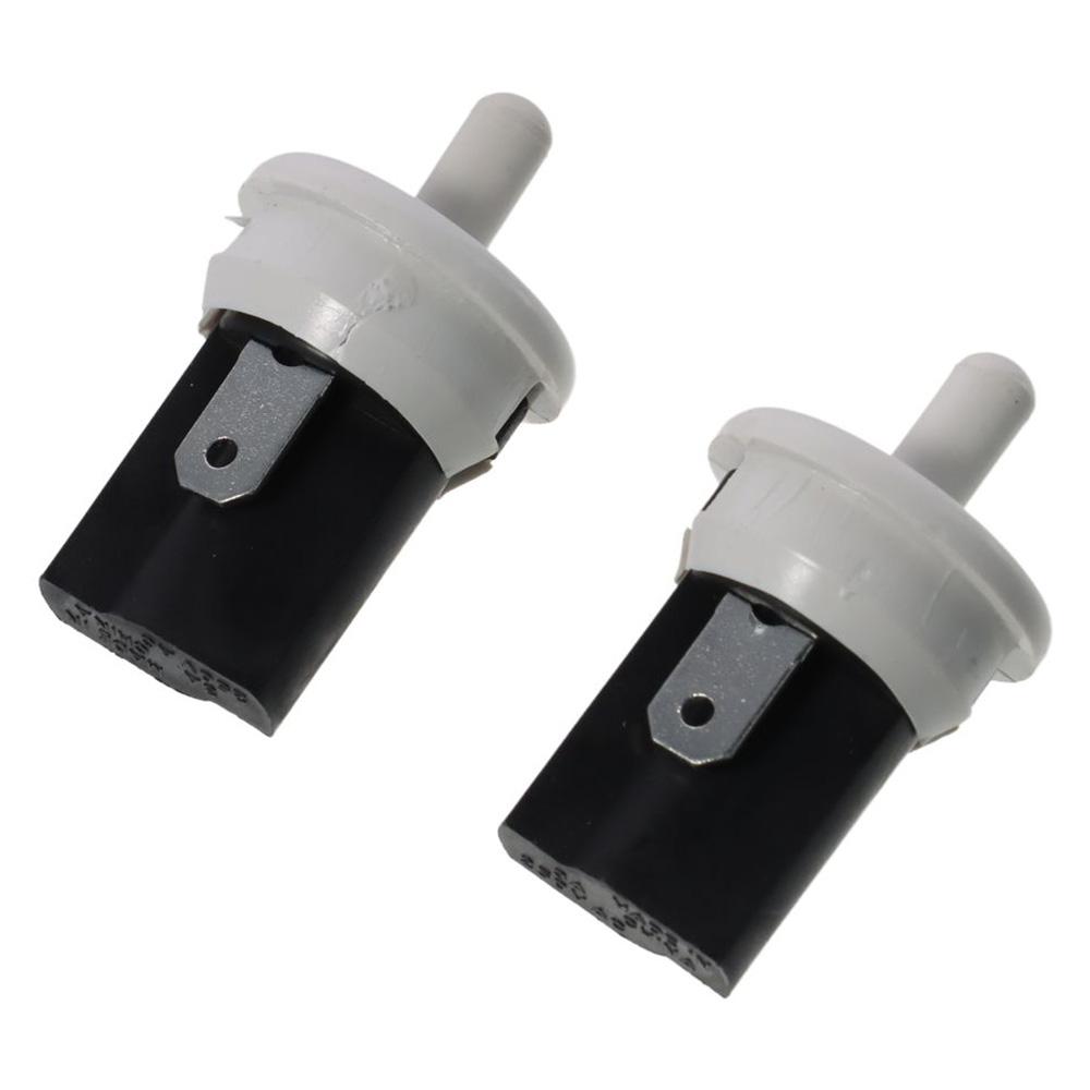 

Plastic Key Control Switch Black Button Switch Durable Reset Switch Refrigerator 1Pc-White