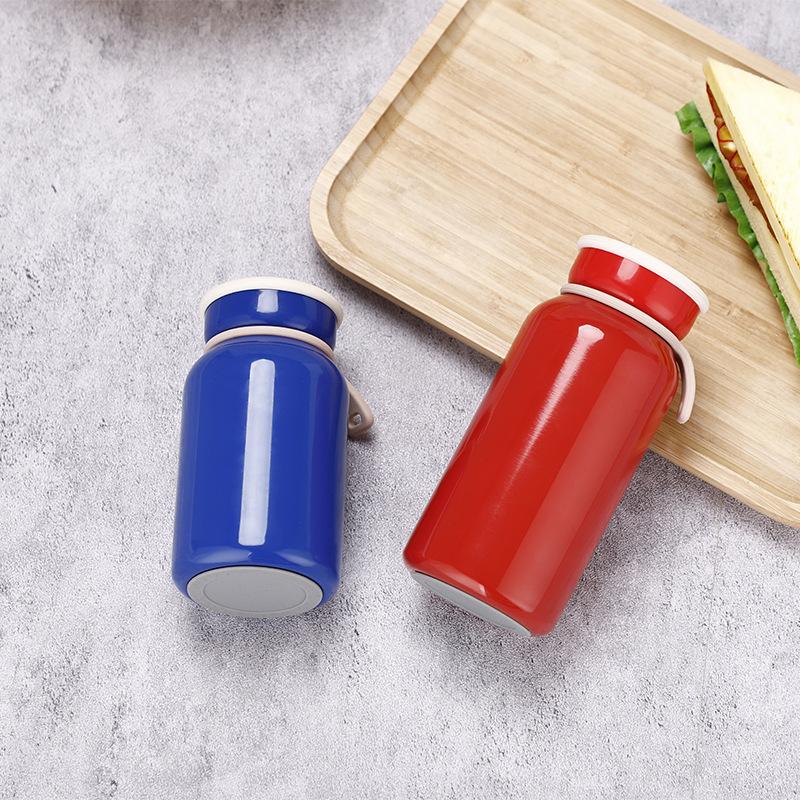 

Stainless Steel Coffee Thermos Tea Cup Vacuum Flasks Leakproof Water Bottle Milk Mug Insulated Tumbler Drinkware Christmas Gifts 300ml
