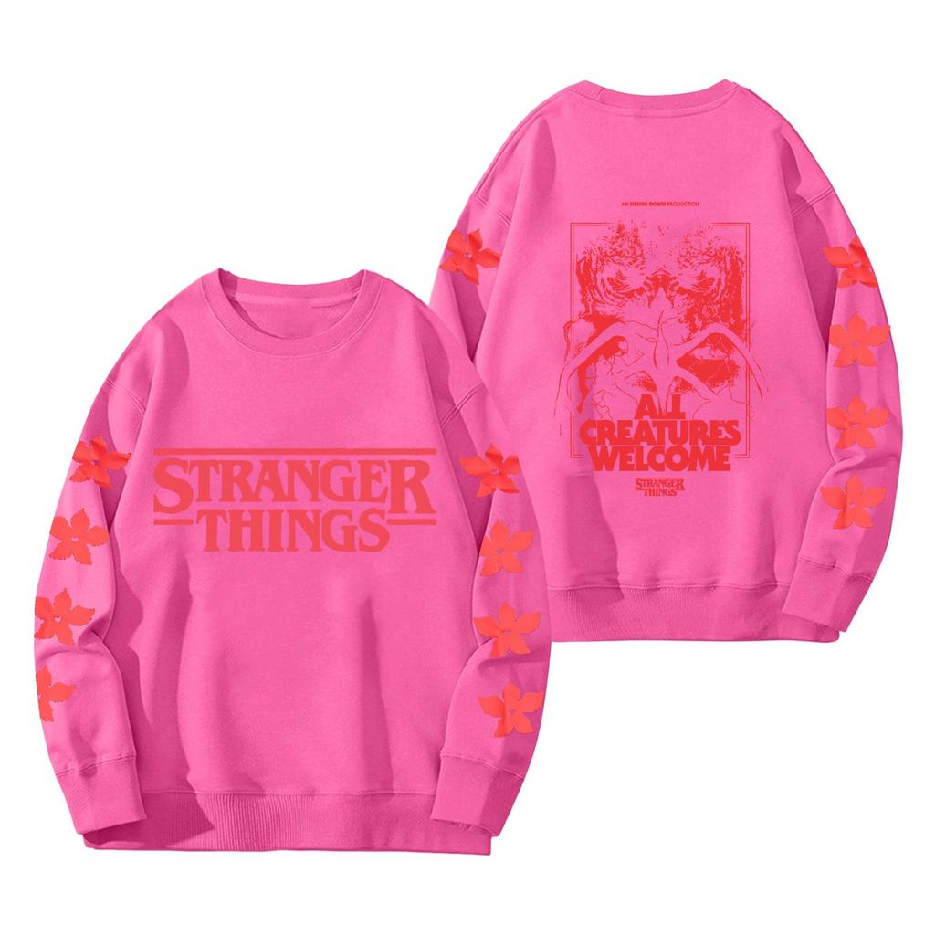 Women's Fashionable And Casual Long Sleeve Round Neck Printed Sweatshirt