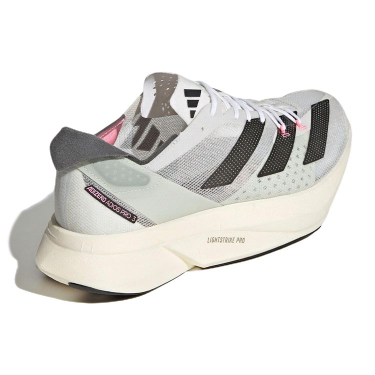 Adidas Pantofi unisex Adizero Adios Pro 3, alb, noapte metalic, cristal-alb in-verde GV7067