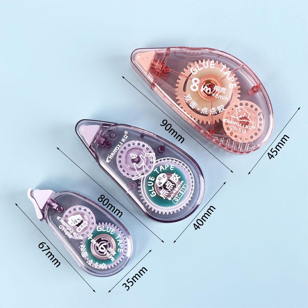 Office Supplies Dot Glue Roller Tapes DIY Stationery DIY Craft Supplies Double Sided Adhesive Tape