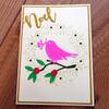 Prägeform aus Kohlenstoffstahl Vogelform Kartenschablone Bastelstanzform DIY Papier Scrapbooking Werkzeug