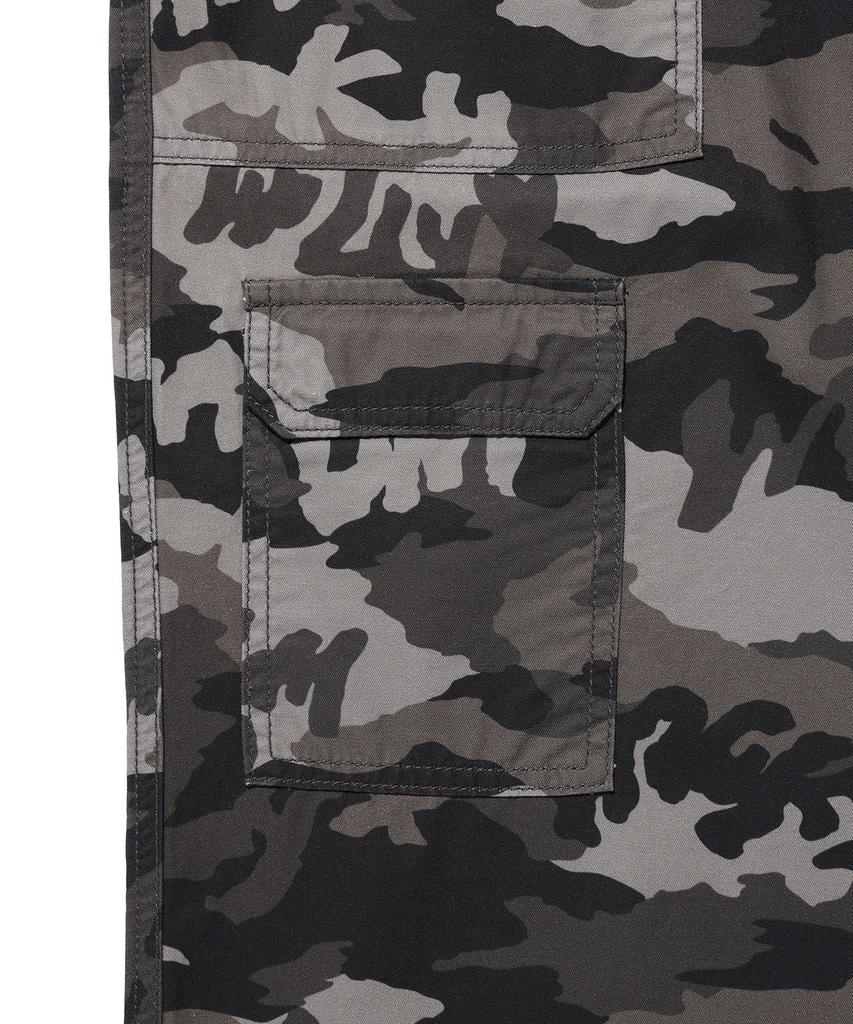 WACKY WILLY Straight Cotton Fatigue Banding Pants Pattern