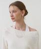 BIBYSEOB Off-Shoulder Pullover Knit Ivory [T61]