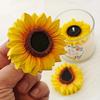 DIY Sunflower Pendent Mold 3D Handmade Soap Molds  Plaster Clay Resin Art Craft