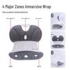 Ergonomic Lumbar Support Cushion for Office, Car, and Breastfeeding - Alleviates Fatigue and Promotes Posture Correction