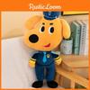 Sheriff Labrador Plush Toy Cute And Soft Stuffed Animal For Kids 35cm Height Pp Cotton Filling