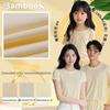 185G Bamboo-Cotton Blend Knit Fabric: Skin-Friendly Underwear, Men's & Women's Close-Fitting Base Layer
