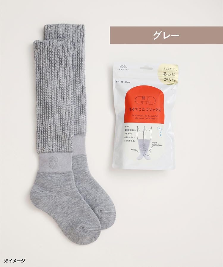 Okamoto Socks Just Like a Kotatsu Cold Cold Room Gift Medium Supplement, Socks, Women's, Warm, Protection, Winter, Weather, Socks, (Non-Woven Fabric),