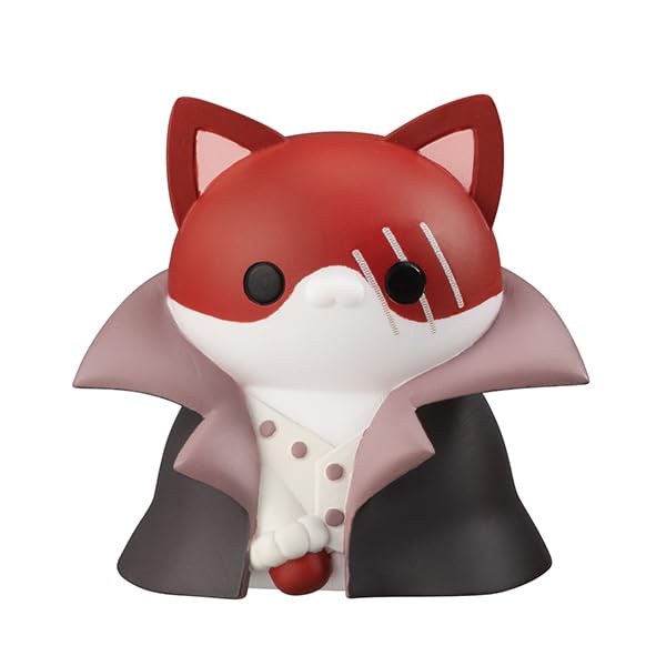 MEGA CAT PROJECT One Piece Nyampis Going To Be the Pirate 30mm PVC Painted Finished Figure Nyan! I'm King! [Resale] (BOX) Approx.