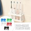 5Pcs Toothbrush Head Box Travel Toothbrush Head Case Tooth-Shaped Protective Box with Lid for Home Vacation Mold Prevention Storage