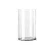 Acrylic Transparent Vase for Flower Arrangements and Lucky Bamboo - Large Straight Cylinder Design