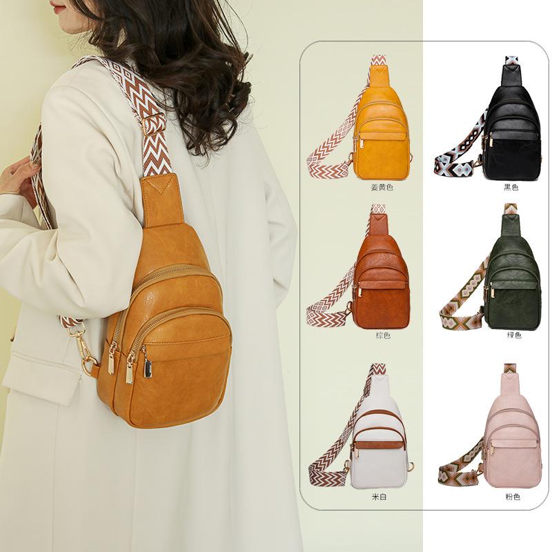 Trending Women's Textured Sling Bag - Minimalist Chic Crossbody Shoulder Bag for Urban Rider Style & Casual Daily Outfits