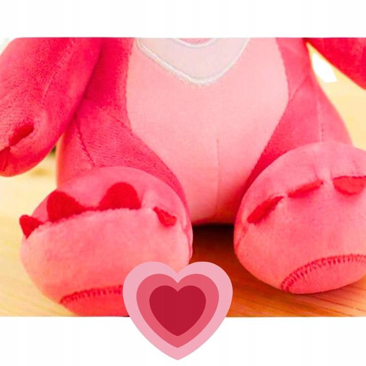 Maskotka Stich Różowy 30Cm Milutki Pluszak Dla Dzieci Zabawka