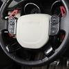 For Range Rover L405 2013-2022 Gloss Black Steering Wheel Bottom Frame Trim 2PCS