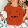 T-Shirts for Women Funny Mama Outfit Gift Graphic Tee Shirt Clothing Short Sleeve Women Summer Fashion Clothing Short Sleeve