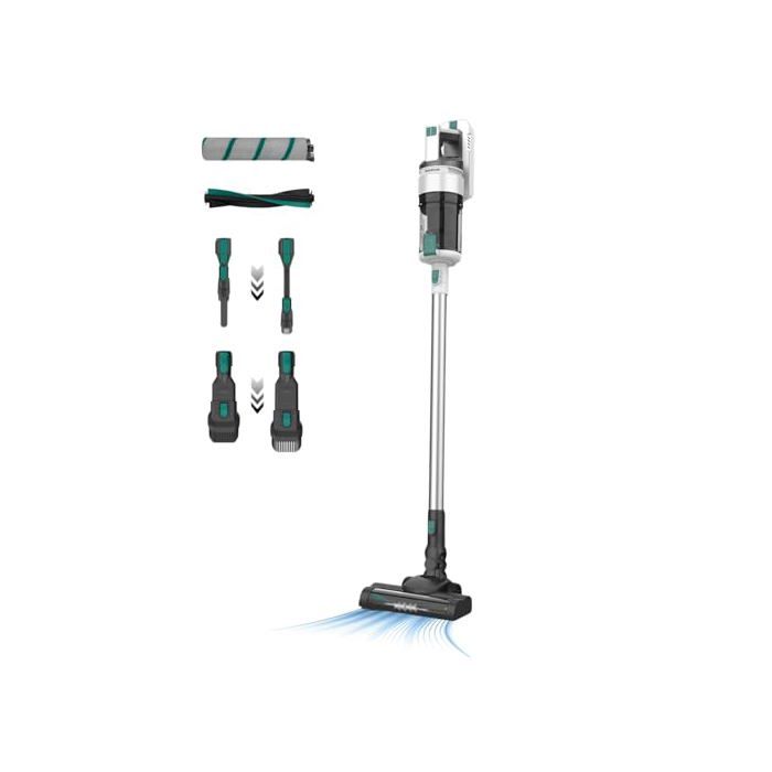 Aspirateur balai sans fil - TAURUS - Nimbus Pure - 12500 Pa - Autonomie 70 min - Filtres HEPA - Ultra léger 2 kg - LED