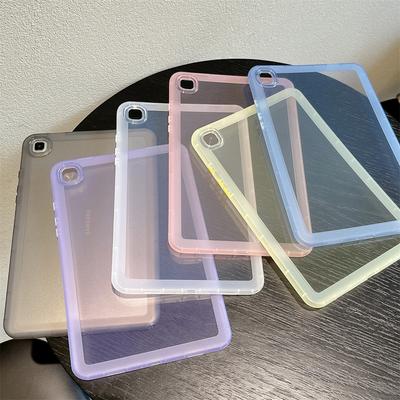 Samsung Galaxy Tab A9+ 11 inç X210 A7 T500 Lite t220 T290 S8 X700 S7 T870 S6Lite A9 X110 A8 X200 S10 S9 FE 11in için TPU Yumuşak Arka Kılıf