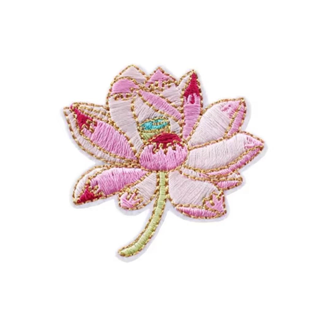 Repair Patches Sew On/Iron On Patches Flowers Embroidered Patches Applique Patches for Hat Backpacks Decorations