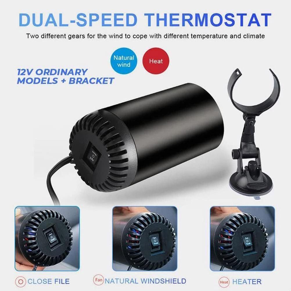 Portable Car Heater Car Defroste Fast Heating and Cooling Fan Mini Automobile Windscreen Fan 150W