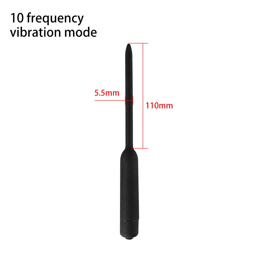 Urethral Sounds Dilator Vibrators for Men Penis Plug Catheter Medical Delay Exerciser Male Masturbator Sex Toys Adults 18 Erotic