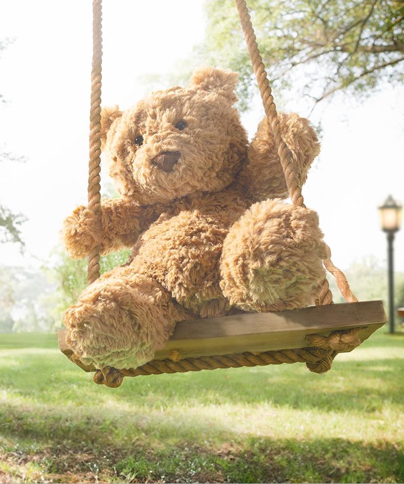 Jellycat Barcelona Bear Plush Toy - Soothing Teddy Bear Stuffed Animal Gift with Gift Box