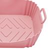 Silikonové vložky do horkovzdušné fritézy Čtvercový pekáč Opakovaně použitelný koš do horkovzdušné fritézy Kuchyňský vařící gadget pro horkovzdušnou fritézu